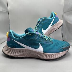 Nike Pegasus Trail 3 Shoes Mens 14 Mysitc Teal Trail Running Sneakers DA8697-300